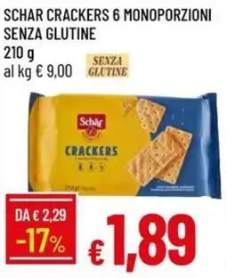 IperFamila Schar crackers offerta