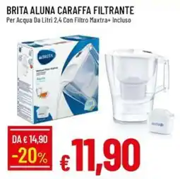 IperFamila Brita Aluna caraffa filtrante offerta