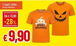IperFamila T-shirt uomo stampa halloween offerta