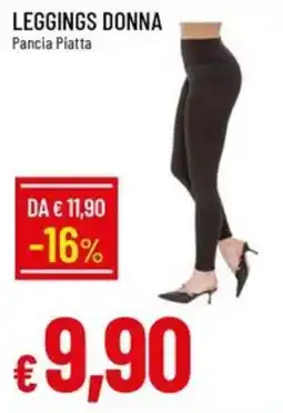 IperFamila Leggings donna pancia piatta offerta