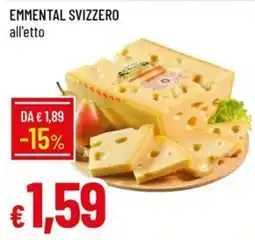 IperFamila Emmental svizzero all'etto offerta