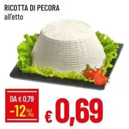 IperFamila Ricotta di pecora offerta
