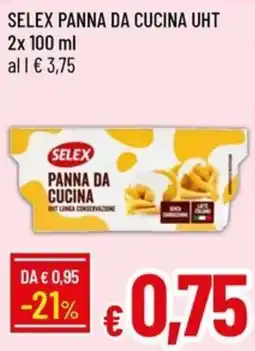 IperFamila Selex panna da cucina offerta