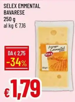 IperFamila Selex emmental bavarese offerta