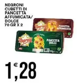 Vantaggio Cash&Carry Negroni pancetta affumicata/dolce offerta