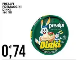 Vantaggio Cash&Carry Prealpi formaggini dinki offerta
