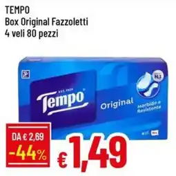 IperFamila Tempo Original Fazzoletti offerta