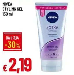 IperFamila Nivea Styling Gel Extra Strong offerta
