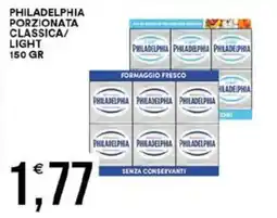 Vantaggio Cash&Carry Philadelphia porzionata classica offerta