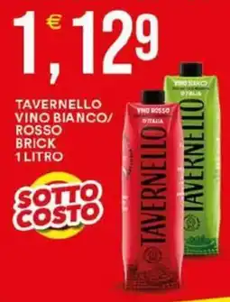 Vantaggio Cash&Carry Tavernello vino bianco/rosso brick offerta