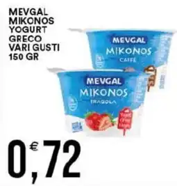 Vantaggio Cash&Carry Mevgal mikonos yogurt greco offerta