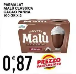 Vantaggio Cash&Carry Parmalat Malù classica cacao panna offerta