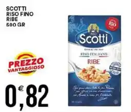 Vantaggio Cash&Carry Scotti Riso Italiano Ribe offerta