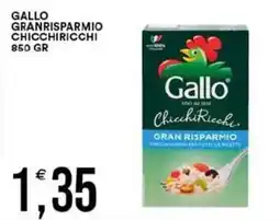 Vantaggio Cash&Carry Gallo Chicchiricchi offerta