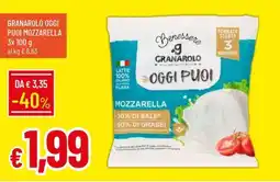 IperFamila Benessere Granarolo Oggi Puoi Mozzarella offerta