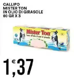 Vantaggio Cash&Carry Callipo Mister Ton offerta
