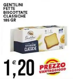 Vantaggio Cash&Carry Gentilini fette biscottate classiche offerta