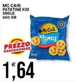 Vantaggio Cash&Carry McCain Patatine Kid Smile offerta