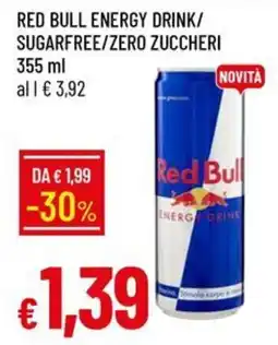 IperFamila Red Bull Energy Drink offerta