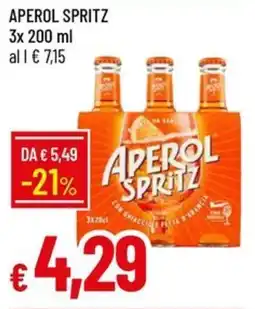 IperFamila Aperol Spritz offerta