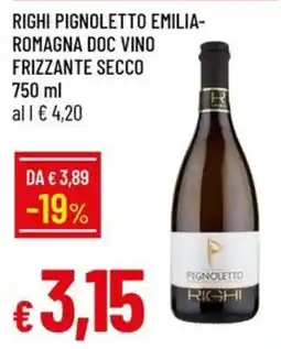 IperFamila Righi Pignoletto offerta