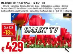 IperFamila Majestic Smart TV 65" LED offerta