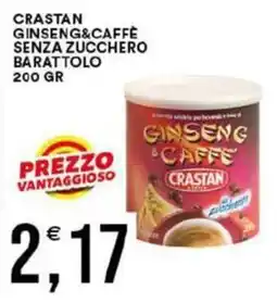Vantaggio Cash&Carry Ginseng & Caffè senza zucchero Crastan offerta