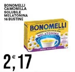 Vantaggio Cash&Carry Bonomelli camomilla solubile con melatonina offerta