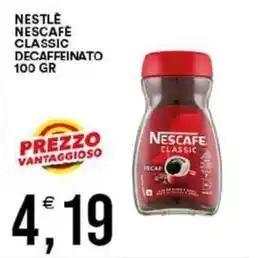 Vantaggio Cash&Carry Nescafé Classic decaffeinato offerta