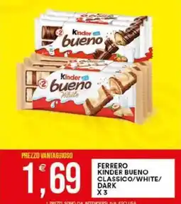 Vantaggio Cash&Carry Ferrero Kinder Bueno offerta