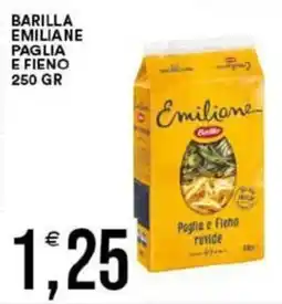 Vantaggio Cash&Carry Barilla Emiliane Paglia e Fieno offerta