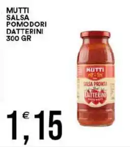 Vantaggio Cash&Carry Mutti salsa pomodori datterini offerta