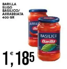 Vantaggio Cash&Carry Barilla sugo basilico offerta