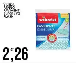 Vantaggio Cash&Carry Vileda panno pavimenti igiene super offerta