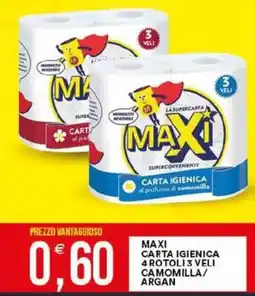 Vantaggio Cash&Carry Maxi carta igienica offerta