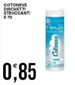 Vantaggio Cash&Carry Cotoneve dischetti struccanti offerta