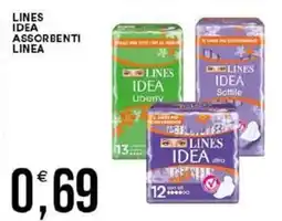 Vantaggio Cash&Carry Lines Idea assorbenti linea offerta