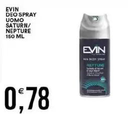 Vantaggio Cash&Carry Evin deo spray uomo neptune offerta