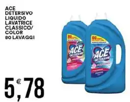 Vantaggio Cash&Carry Ace detersivo liquido lavatrice classico offerta