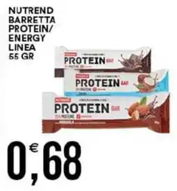 Vantaggio Cash&Carry Nutrend barretta protein/energy offerta