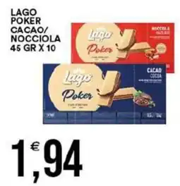 Vantaggio Cash&Carry Lago Poker Cacao/Nocciola offerta