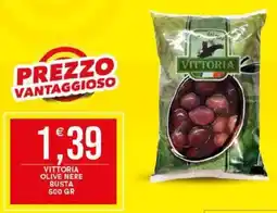 Vantaggio Cash&Carry Vittoria olive nere busta offerta