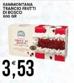 Vantaggio Cash&Carry Sammontana trancio frutti di bosco offerta