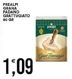 Vantaggio Cash&Carry Prealpi Grana Padano Grattugiato offerta