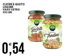 Vantaggio Cash&Carry Cuore e Gusto Legumi offerta