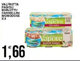 Vantaggio Cash&Carry Valfrutta fagioli borlotti/cannellini monodose offerta
