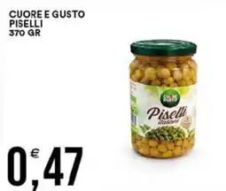 Vantaggio Cash&Carry Cuore e Gusto Piselli offerta