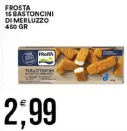 Vantaggio Cash&Carry Frosta 15 bastoncini di merluzzo offerta