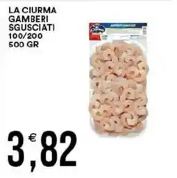 Vantaggio Cash&Carry La Ciurma gamberi sgusciati offerta