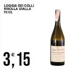 Vantaggio Cash&Carry Loggia dei Colli Ribolla Gialla offerta